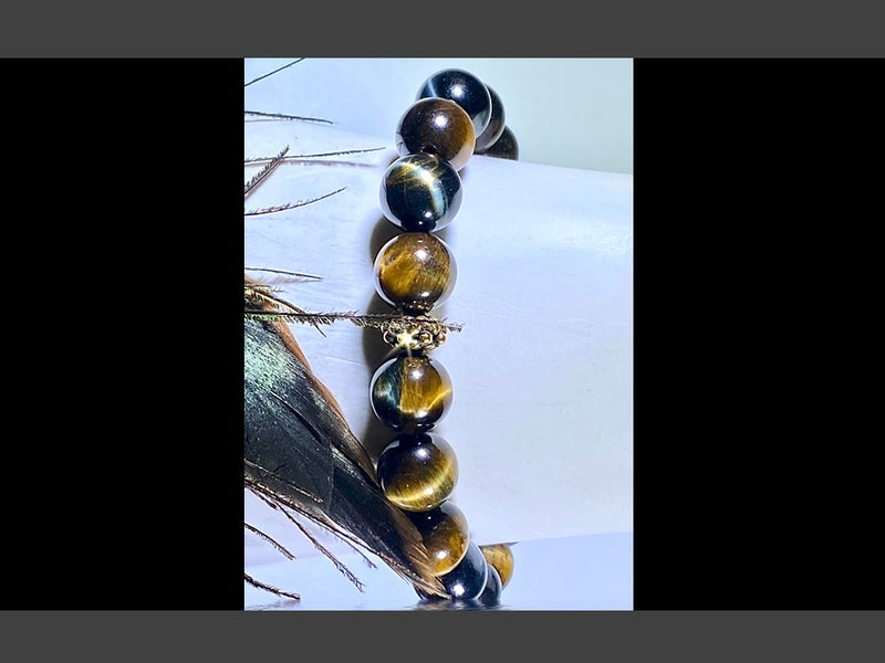 Black & Blue Tiger Eye